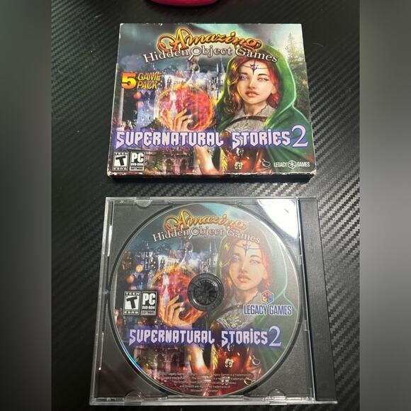 PC DVD game- hidden objects supernatural stories 2- rated teen puzzle - Picture 4 of 6